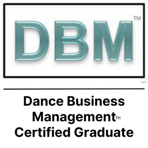 dance business management certified graduate