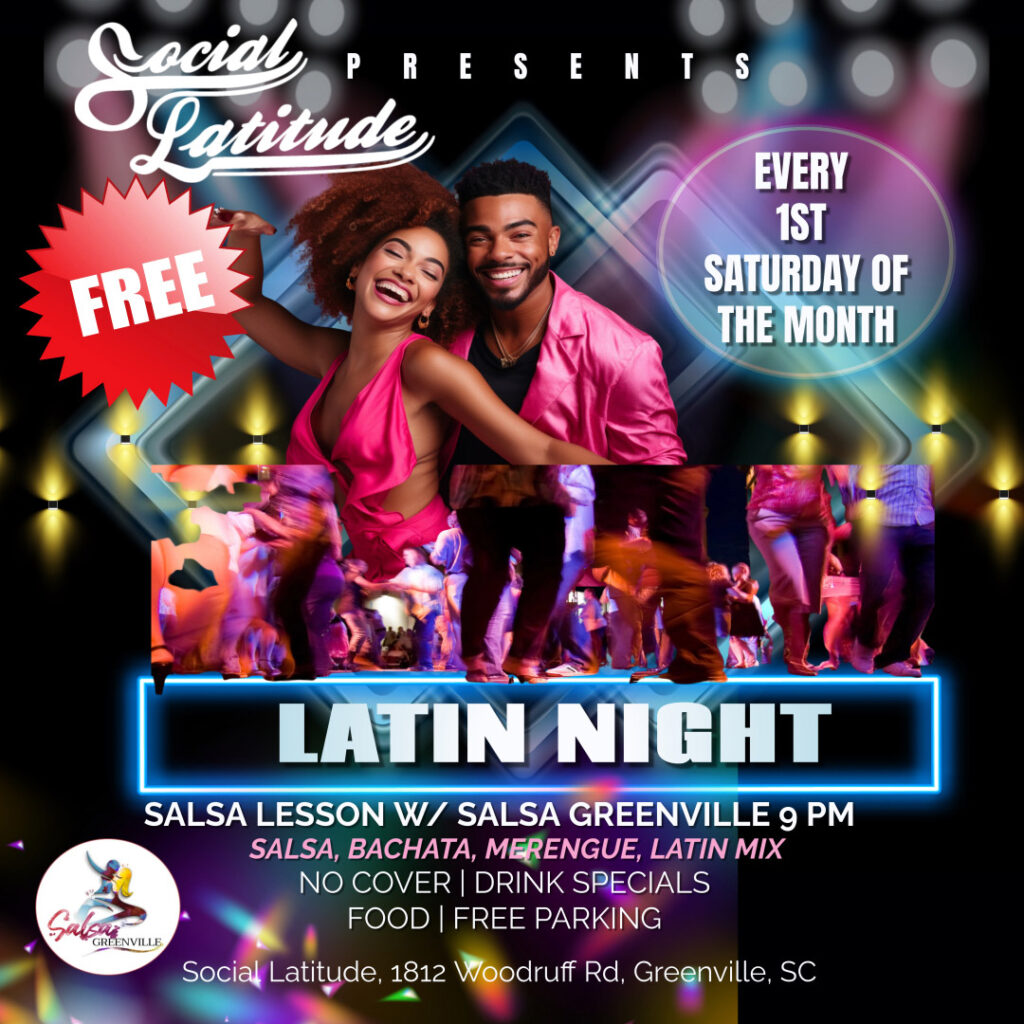 Salsa Greenville first saturday